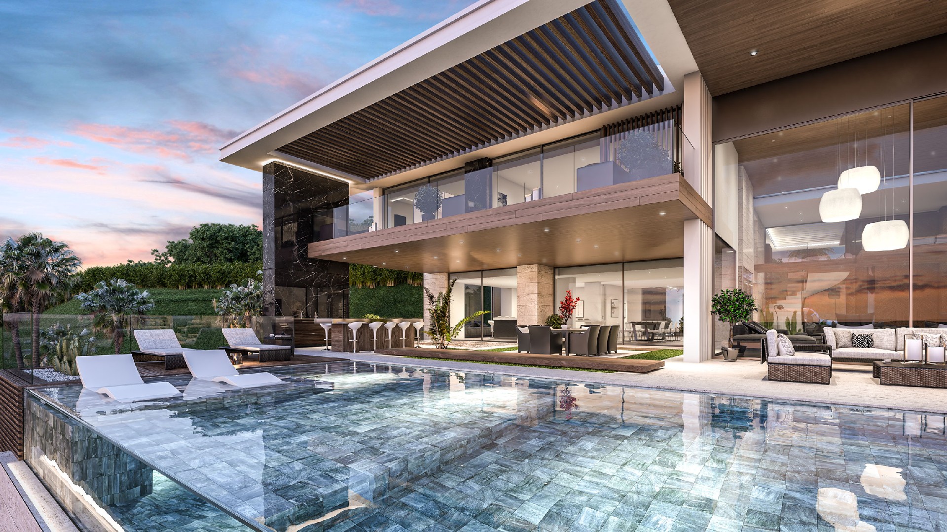 家庭装修露台花园的打造